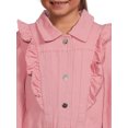 thumbnail image 4 of Urban Republic Toddler Girl Twill Ruffled Jacket, Sizes 12M-4T, 4 of 5