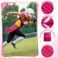 thumbnail image 3 of BlinkLLX 2 Pcs Cotton Sports Football Towel with Closure Pitching Football Sweat Towel for Sports Gym Men Women Accessories(Rose Red,Classic), 3 of 12