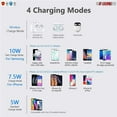 thumbnail image 4 of 5Core Wireless Phone Charging Pad 15W Qi-Certified Fast Charger Mat Cargador, 4 of 29