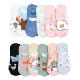 thumbnail image 1 of Calcetines Algodón Tobitin Tines De Mujer Animalitos 12pzs, 1 of 8