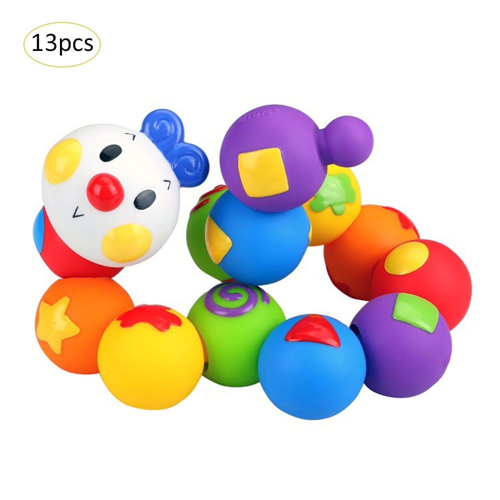 13pcs Newborn Infant Baby Girl Boys Kids Bathing Toys Water Game Washing Dabble