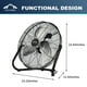 thumbnail image 2 of Ventilador de piso de alta velocidad Tech Drive, 2 of 5