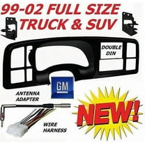 Metra Double Din Installation Dash Kit for 1999-2002 GM Trucks & SUVs, Plastic, 001 lb