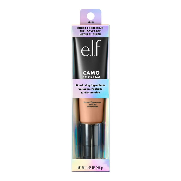 e.l.f. Cosmetics Camo CC Cream Light 205 N 1.05 oz SPF 30 Full