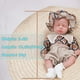 thumbnail image 4 of Muñeca de silicona Reborn Kuiceo, realista, 30 cm, cuerpo completo, 4 of 6