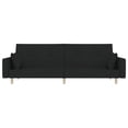 thumbnail image 3 of Bowery Hill Contemporary 2-Seater Size Sofa Bed in Black Fabric, 3 of 14
