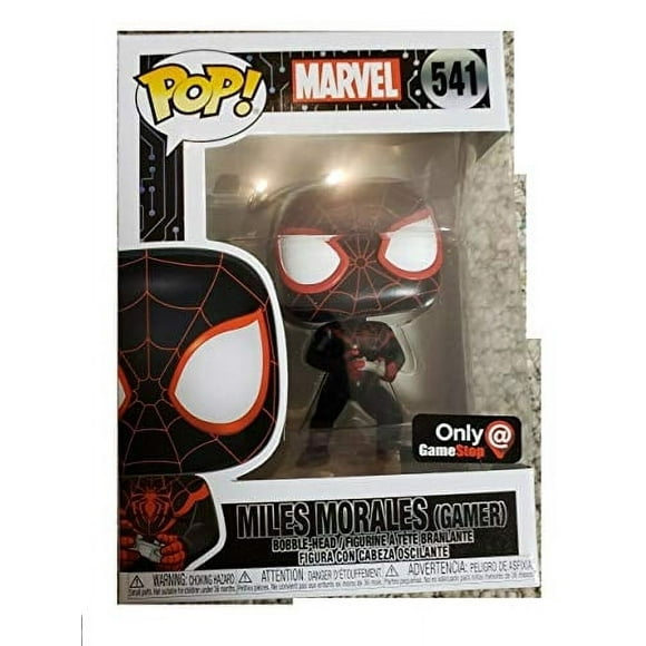 Funko Pop! Exclusivo de Miles Morales jugador de Marvel Spider Man