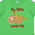 thumbnail image 4 of Inktastic My Nana Loves Me Sloth Boys or Girls Toddler T-Shirt, 4 of 5
