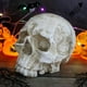 thumbnail image 3 of Cráneo Decoración Cráneo, Día de los Muertos Decoración Cráneo Humano Resina Modelo Arte, 3 of 5
