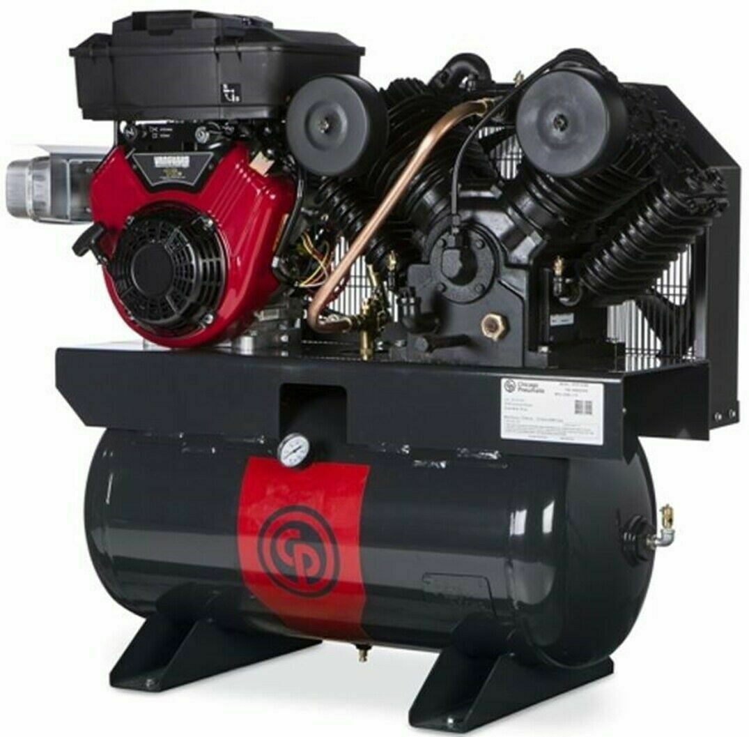 Chicago Pneumatic RCP-C1630G 16Hp Gas 2Stage 35CFM Truck mounted Air Compressor
