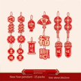 thumbnail image 4 of Chinese New Year Decoration Lion Dance Hanging Tag Chinese Lunar New Year Hanging Decoration,C, 4 of 5