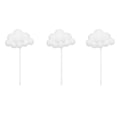 thumbnail image 3 of Cupcake Cake Topper Picks Pick Cloud Party Clouds Kids Baby Shower Birthday Funny Topper Yarnball Decoration Dessert, 3 of 6