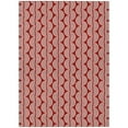 thumbnail image 2 of Addison Rugs Chantille Indoor/Outdoor Transitional Swirls Red Washable Rectangle Rug, 3' x 5', 2 of 6