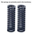 thumbnail image 3 of Herwey 2pcs OD 10mm ID 5mm High Accuracy Steel Blue Light Load Mould Die Spring ,Die Spring, Mould Die Spring, 3 of 8