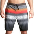 thumbnail image 5 of ZeroXposur Men's Stretch Swim Trunks w/ Diagonal Pocket (Red Port, M), 5 of 11
