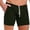 Army Green, variant on Simua Men's Stretch Ribbed Athletic Shorts | Drawstring Waist Solid Color Casual Gym Workout Running Shorts for All Season Wear