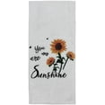 thumbnail image 5 of Set of 10, You are My Sunshine and Sunflower Design Tapestry Kitchen Towel Set, Include 4 Placemats, 4 Kitchen Towels, Potholder  Oven mitt., 5 of 8