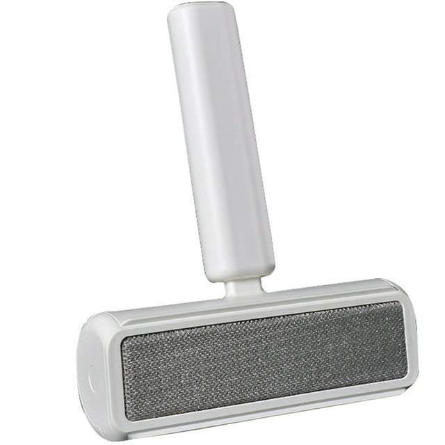 Brosse d'Élimination des Poils d'Animaux Double Face Remplaçable pour Enlever les Poils de Chat Rouleau pour Poils de Chien