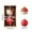 Red, variant on Kbndieu 2PCS Christmas Balls Ornaments Gifts Set, 80MM/3.14" Red Christmas Tree Decorations Shatterproof Hanging Ornaments for Wedding Christmas