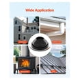 thumbnail image 5 of Roof Pipe Flashing Boots 2-Pack - 6-11 Inch Pipe - High Temp EPDM - Metal Roof Leak Seal - Black Flexible Vent Boot for Chimneys & Vents, 5 of 7