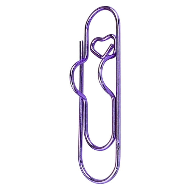 Easter Decorations Pen Holder for Notebook Colorful Pen Holder Clip Heart Metal Paperclip Pen Clip for Notebooks and Papers Journal Planner
