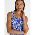 thumbnail image 4 of Time and Tru Women's and Women's Plus Sleeveless Smocked Peasant Midi Dress, Sizes XS-4X, 4 of 5