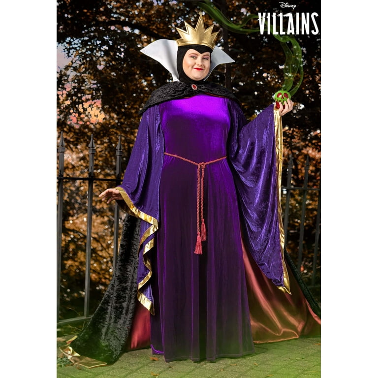 Evil queen plus size costume discount