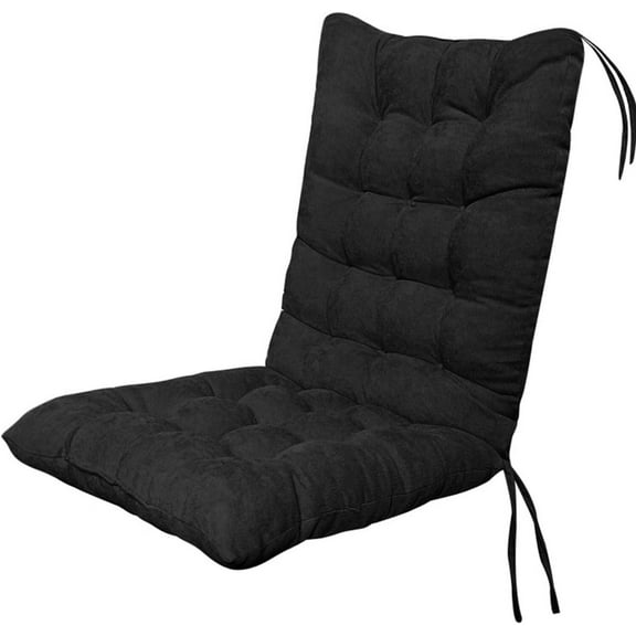 High Back Chair Seat Cushion Dining/Kitchen/Office Chair Pads with Ties Thickened One-Piece Rocking Chair Cushion, Indoor/Outdoor Furniture Patio Chair Cushion