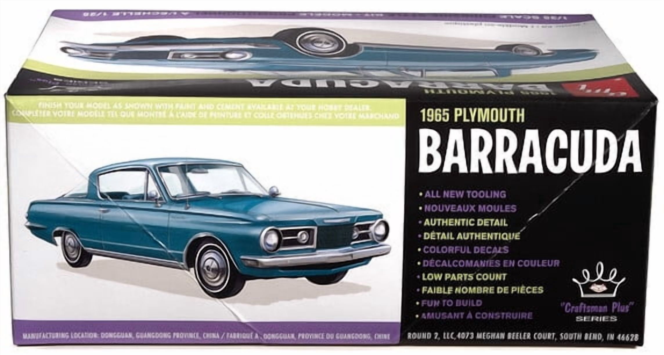 AMT 1965 Plymouth Barracuda Craftsman Plus 1/25 Scale Model Kit