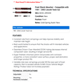 thumbnail image 2 of Front Shock Absorber - Compatible with 1981 - 2002 Lincoln Town Car 1982 1983 1984 1985 1986 1987 1988 1989 1990 1991 1992 1993 1994 1995 1996 1997 1998 1999 2000 2001, 2 of 2