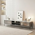 Luxury Wood Tv Stand Mid Century Storage Sideboard Salon Tv
