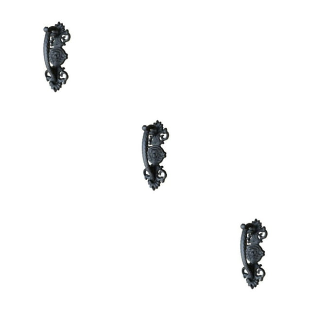 Transemion Poignée de Porte de Décoration avec Forte Résistance à la Corrosion Unique Facile à Installer 7091 3ensemble