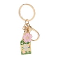 thumbnail image 2 of WORGEOUS 3pcs Cute Keychains Girls Japanese Keychain Backpack Flower Theme Keychain Bag Charms Amulet Blessing Keyrings For Women, 2 of 8