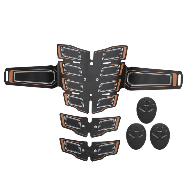 Parche muscular Fitness Estimulador muscular abdominal parche EMS masaje muscular pegatina naranja