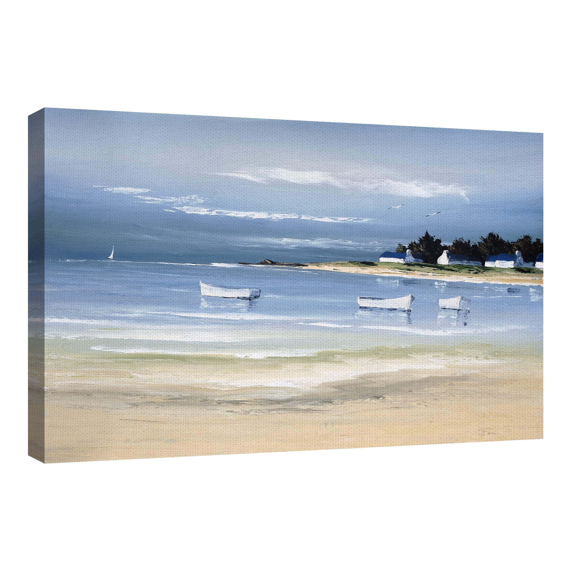 Masterpiece Art Gallery Coastal Inlet II by Frederic Flanet Canvas Art Print 24" x 36"