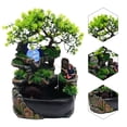 thumbnail image 6 of Miumaeov Ornament Rockery Fountain Waterfall Fengshui Desktop Zen Decor, 6 of 12