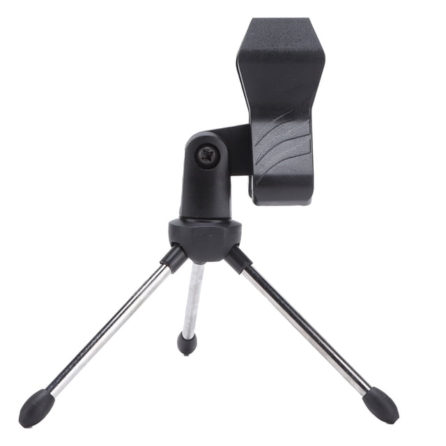Soporte de Micrófono de Escritorio, Plegable y Fácil de Transportar Conveniente para Almacenar Un Micrófono Plegable de Alta Resistencia y Buen Brillo para Hogar para