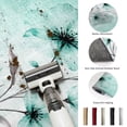 thumbnail image 5 of 3'x5' Area Rugs, Teal Spring Floral Indoor Outdoor Area Rug for Living Room Bedroom, Vintage Luxury Botanical Washable Bathroom Rugs Kitchen Floor Carpet Mats Home Decor Aesthetic, 5 of 7