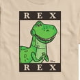 thumbnail image 2 of Toy Story 4 - Type Block Rex - Men's Short Sleeve Graphic T-Shirt, 2 of 5
