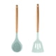 thumbnail image 1 of El utensilio libre no tóxico de los artilugios de la cocina de la manija de madera 2PCS fijó para el Cookware antiadherente, 1 of 5