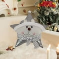 thumbnail image 2 of Uutvmp Christmas Star Pillow,12" Sliver Decorative Throw Pillows for Bed Couch,Star Shaped Pillow Floor Cushions for Home Indoor Room Sofa Decor, 2 of 6