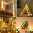 thumbnail image 6 of Scheam Star Lights String,10Ft 20 Bulb Warm White Lights Boho,Twinkle Lights Battery Operated for Christmas Wedding Birthday Party Indoor and Outdoor Decoration, 6 of 6