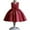 Deep Red, variant on LWavelet Girls Elegant Princess Dresses Costumes for Halloween Christmas Party Fancy Dress up