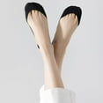 thumbnail image 7 of 6 Pair Ultra Low Cut Invisible Womens No Show Socks With Padding For Flats Loafer, Size 5-10, 7 of 7