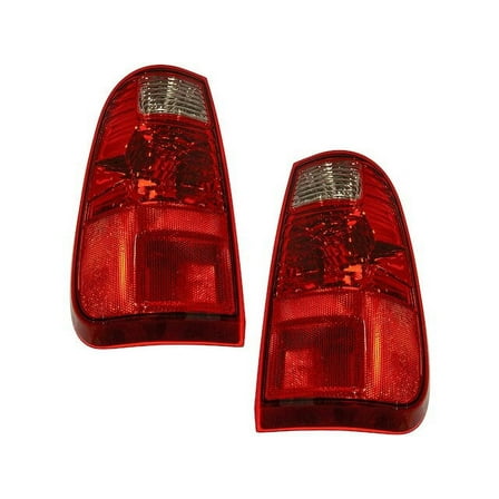 Tail Light Assembly Set 2 Piece - Compatible with 2008 - 2016 Ford F-250 Super Duty 2009 2010 2011 2012 2013 2014 2015