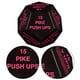 thumbnail image 3 of Dados Deportivos Fitness Dados Múltiples Caras Descompresión Deportivos Suministros Deportivos (rojo), 3 of 9