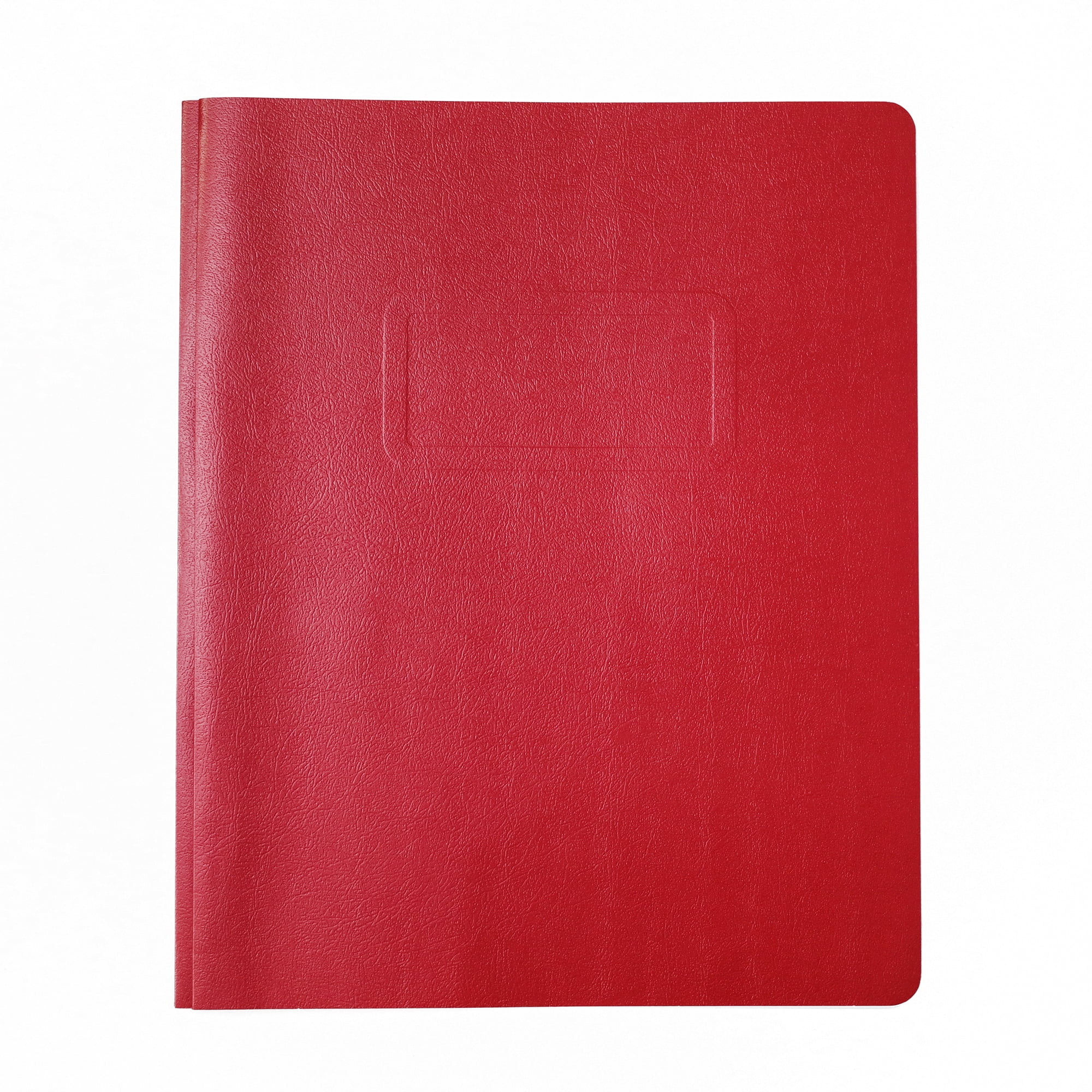 PEN+GEAR RED REPORT COVER, 9.4" x 11.5", RED