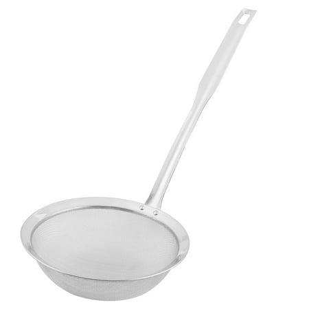 Mesh Noodle Skimmer - Restaurant Kitchen Food Noodles Dumpling Holder Mesh Ladle Strainer Skimmer