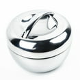 thumbnail image 5 of FANJIE Stainless Steel Double Layer Round Bento Lunch Box Food Storage Containe, 5 of 7