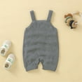 thumbnail image 5 of Generic Girls Knitted Tops for Toddler Baby Knit Romper Cotton Sleeveless Boy Girl Sweater Clothes Baby Jumpsuit Clothes, 5 of 9